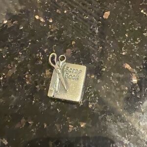 James Avery Rare and Retired Silver Scrapbook Charm